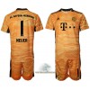 Officiële Voetbalshirt + Korte Broek Doelman FC Bayern München Manuel Neuer 1 Thuis 2021-22 - Kids